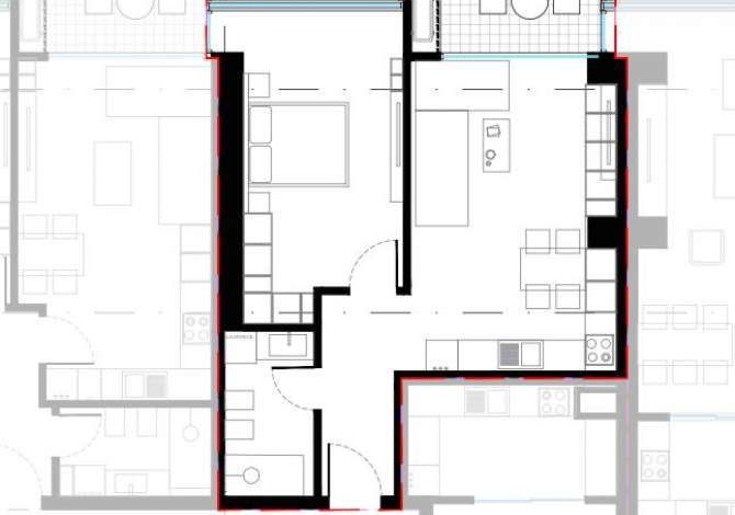 Shtepi ne shitje 1+1 ne Tirane - 126,200 Euro