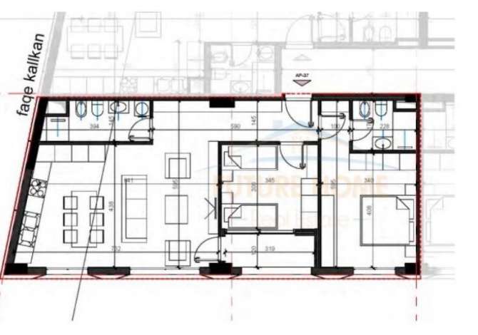 Shtepi ne shitje 2+1 ne Tirane - 143,000 Euro