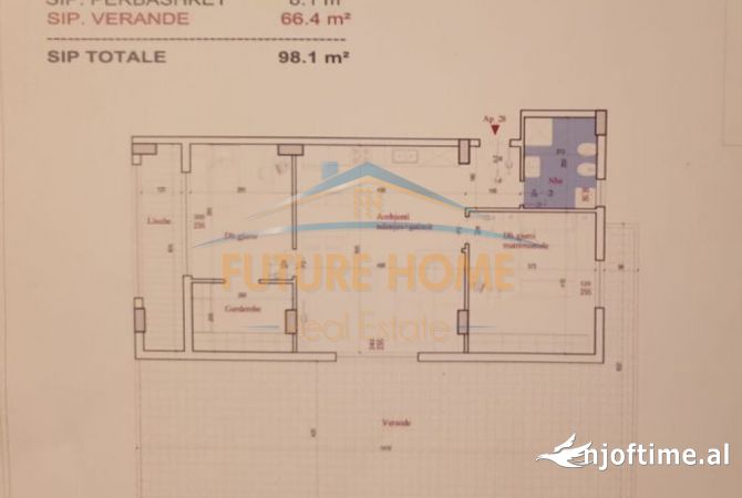 Shtepi ne shitje 2+1 ne Tirane - 250,000 Euro
