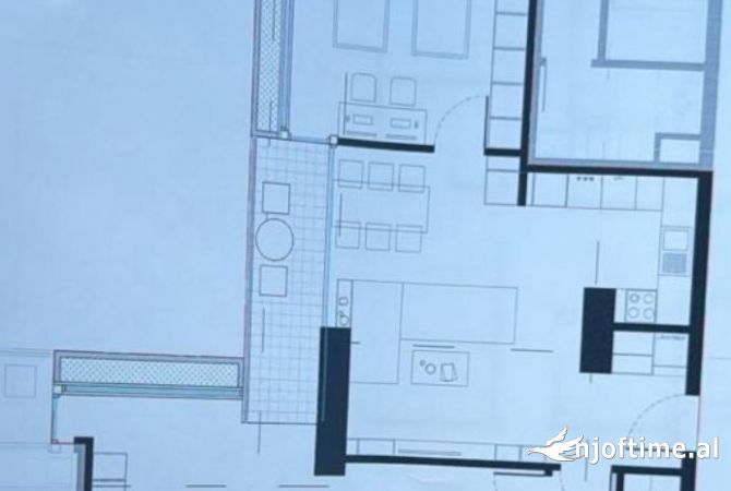 Shtepi ne shitje Apartament ne Tirane, 2+1, Mobilimi Bosh, pa mobiluar, Pagesa 201,900  Euro.