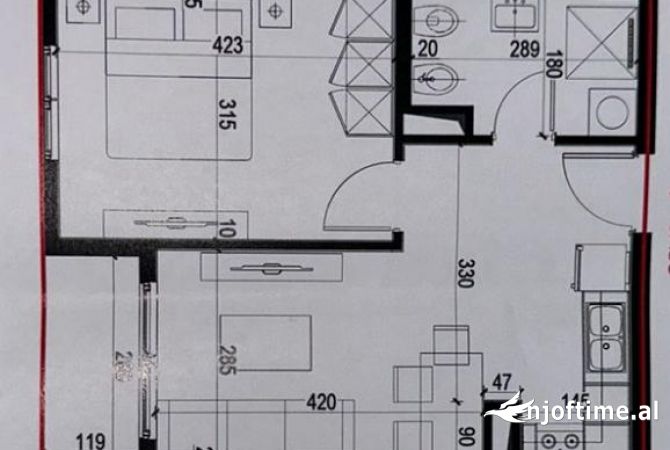 Casa in vendita 1+1 a Tirana - 57,410 Euro