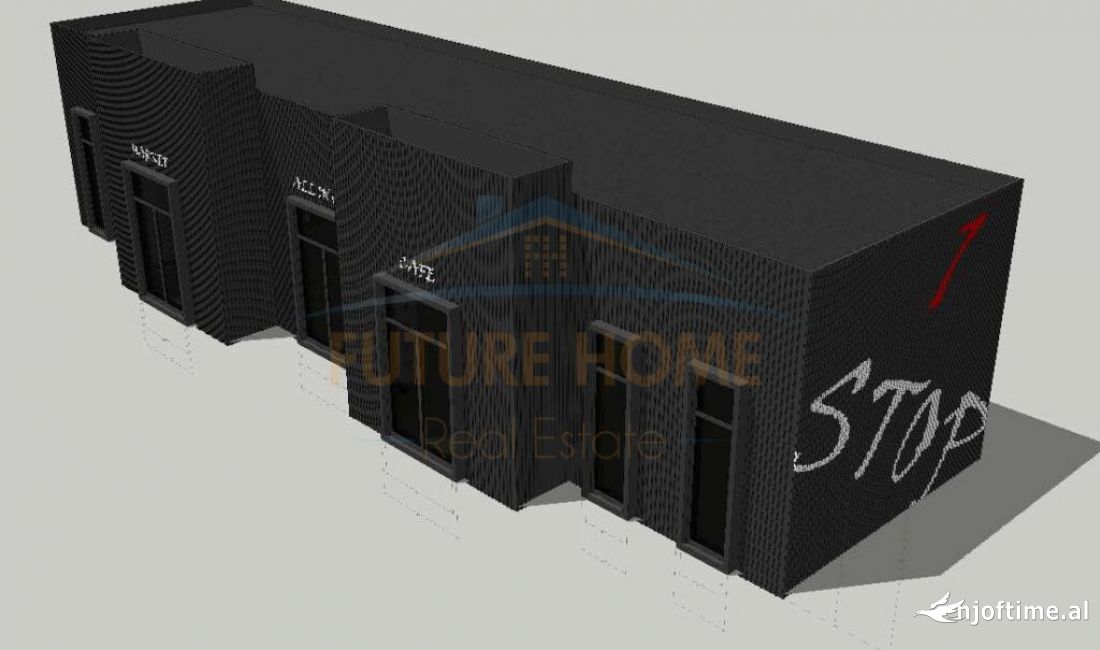 Jepet me Qera, Objekt Biznesi, buze rruge kryesore, mbikalimi i Rinasit.