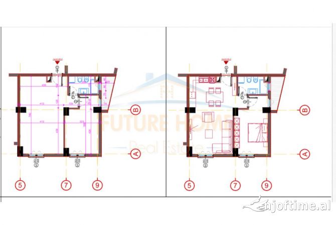 Shtepi ne shitje 1+1 ne Tirane - 98,000 Euro