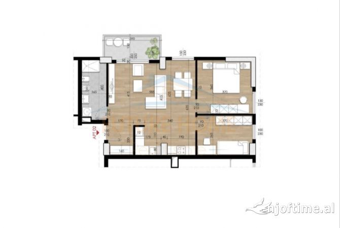 Shtepi ne shitje 2+1 ne Tirane - 146,600 Euro