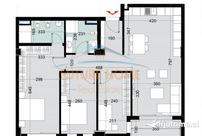 Shtepi ne shitje 3+1 ne Tirane - 133,500 Euro