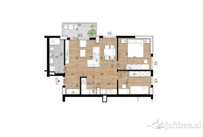 Shtepi ne shitje 2+1 ne Tirane - 146,000 Euro