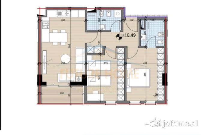 Shtepi ne shitje 2+1 ne Tirane - 100,500 Euro