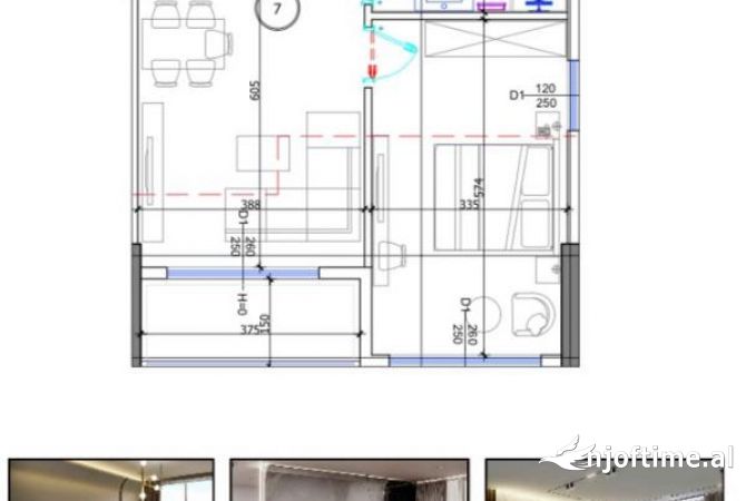 Shtepi ne shitje 1+1 ne Durres - 61,380 Euro