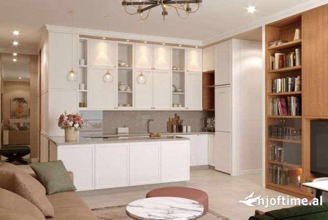 Shtepi ne shitje Apartament ne Tirane, 2+1, Mobilimi E mobiluar, Pagesa 359,250  Euro.