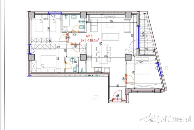 Shtepi ne shitje 3+1 ne Tirane - 1,842,000 Euro