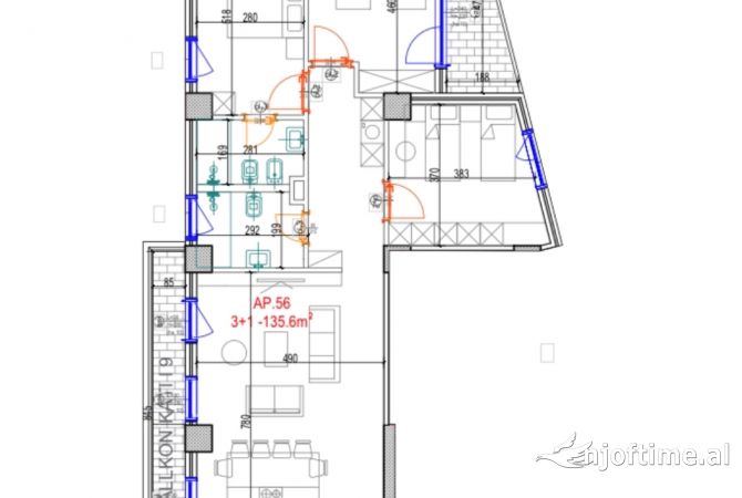 Shtepi ne shitje 3+1 ne Tirane - 209,820 Euro