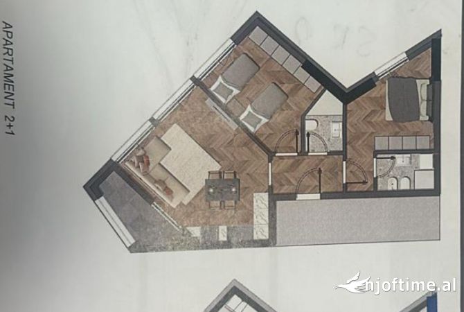 Shtepi ne shitje 2+1 ne Tirane - 159,000 Euro