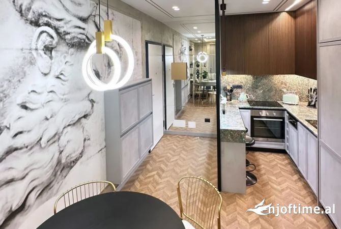 Shtepi me qera Apartament ne Tirane, 1+1, Mobilimi E mobiluar, Pagesa 1,000  Euro.