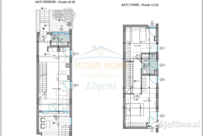 Shtepi ne shitje Vila Luksoze ne Durres, 2+1, Mobilimi Bosh, pa mobiluar, Pagesa 320,000  Euro.