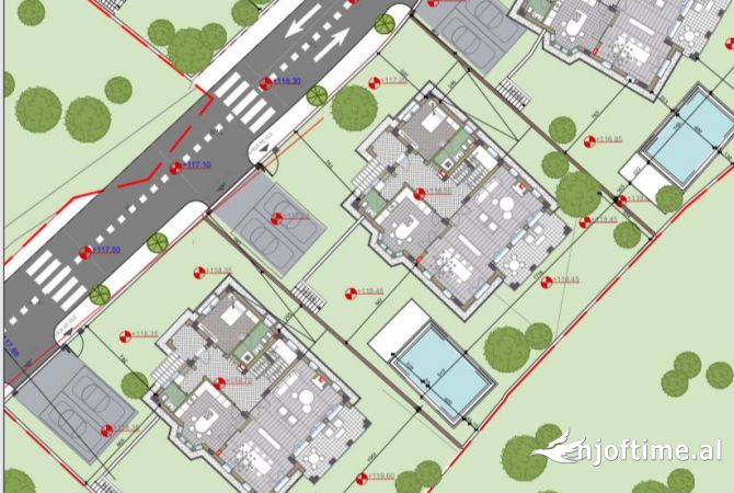 Luxury villas for sale in Tirana 7+1, Emty