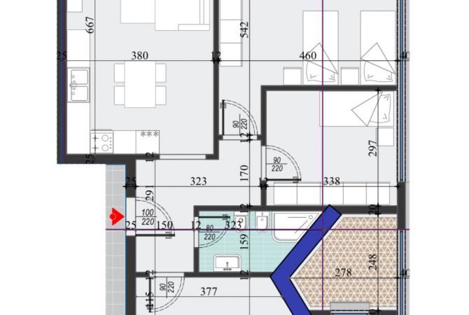 House for Sale 3+1 in Tirana - 191,400 Euro
