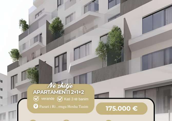Shtepi ne shitje 2+1 ne Tirane - 175,000 Euro