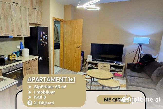 Shtepi me qera 1+1 ne Tirane - 60,000 Leke