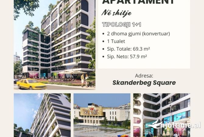 Shtepi ne shitje 1+1 ne Tirane - 330,000 Euro