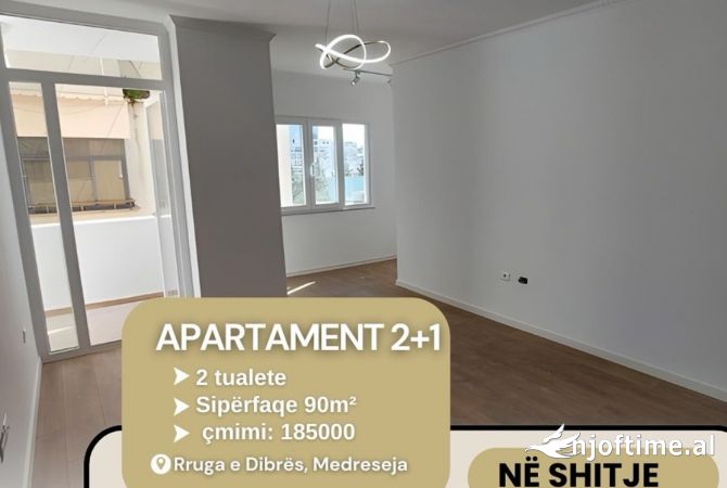 Shtepi ne shitje 2+1 ne Tirane - 185,000 Euro