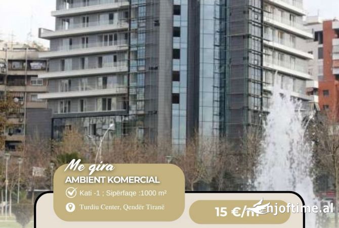 Ambient biznesi me qera 4+1 ne Tirane - 15,000 Euro