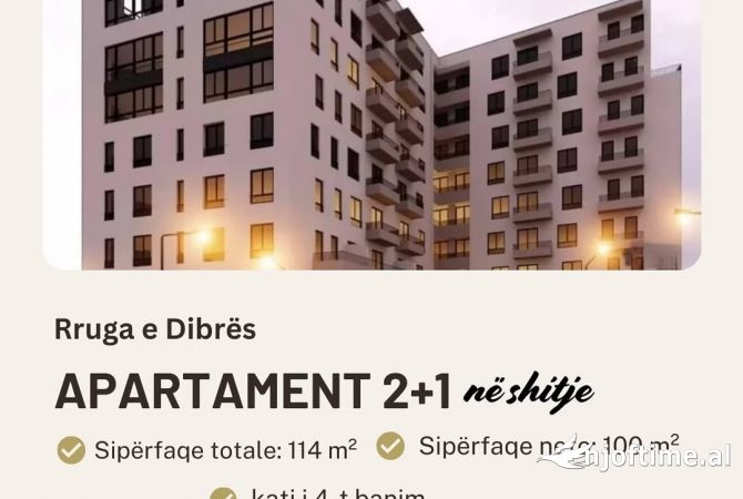 Shtepi ne shitje 2+1 ne Tirane - 148,200 Euro