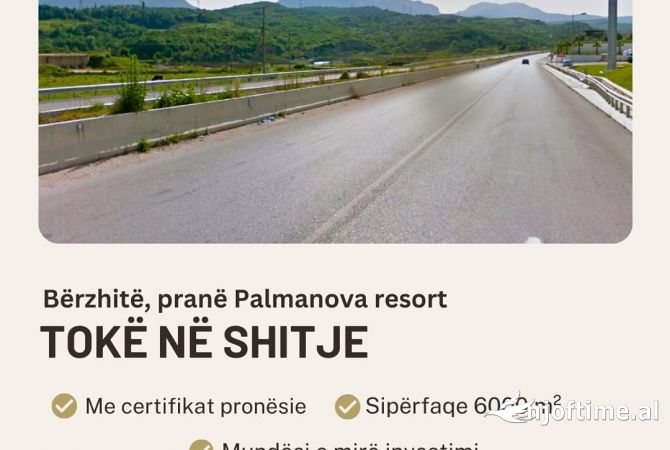 Truall ose Toke  ne Tirane - 100 Euro
