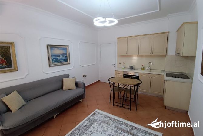 Shtepi me qera Apartament ne Tirane, 1+1, Mobilimi E mobiluar, Pagesa 500  Euro.