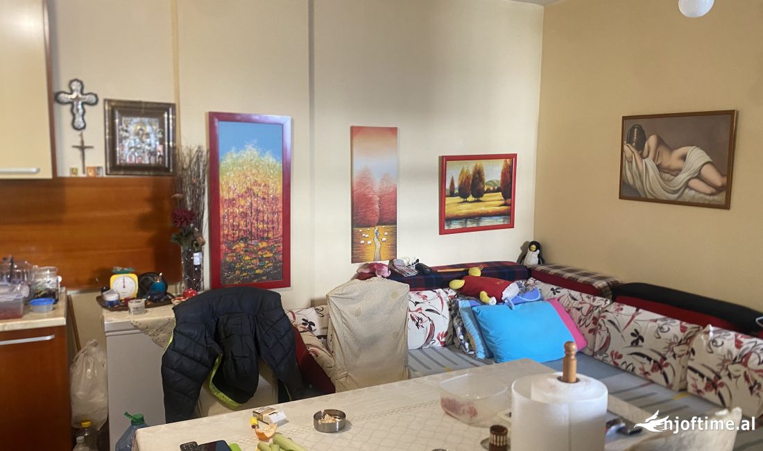 Shtepi ne shitje Apartament ne Tirane, 1+1, Mobilimi E mobiluar, Pagesa 63,000  Euro.