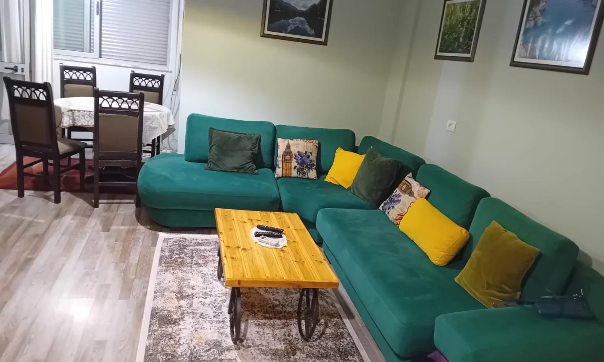 Shtepi me qera Apartament ne Tirane, 1+1, Mobilimi E mobiluar, Pagesa 530  Euro.