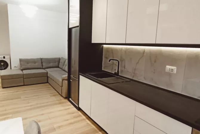 Shtepi ne shitje Apartament ne Tirane, 1+1, Mobilimi E mobiluar, Pagesa 93,000  Euro.
