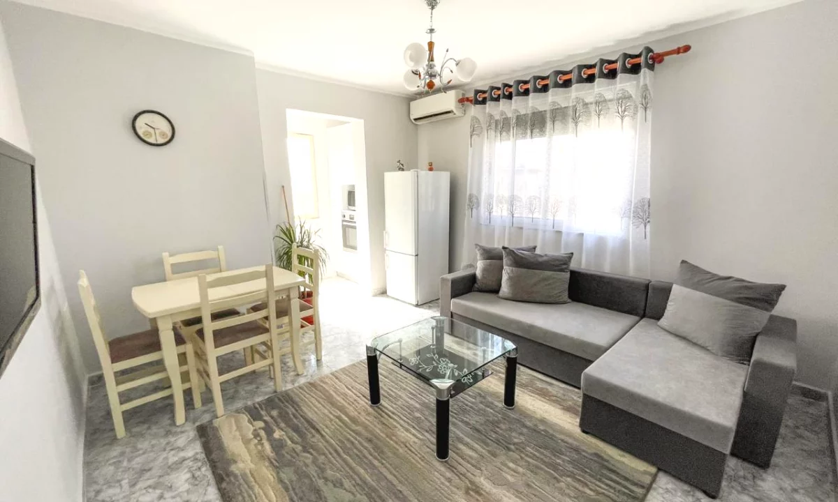Shtepi ne shitje Apartament ne Tirane, 1+1, Mobilimi E mobiluar, Pagesa 107,000  Euro.