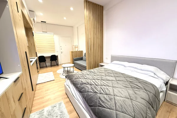 Shtepi me qera Apartament ne Tirane, Garsoniere, Mobilimi E mobiluar, Pagesa 37,000  Leke.