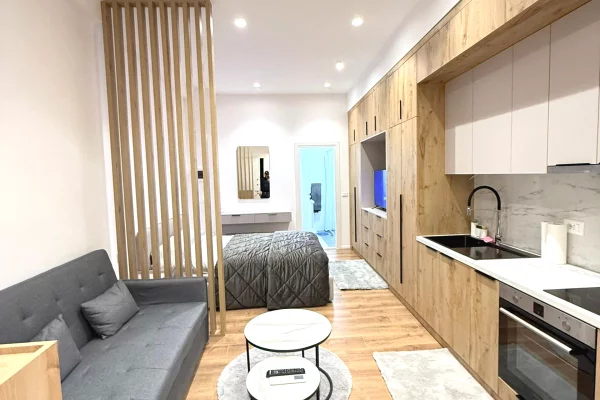 Shtepi me qera Apartament ne Tirane, Garsoniere, Mobilimi E mobiluar, Pagesa 37,000  Leke.