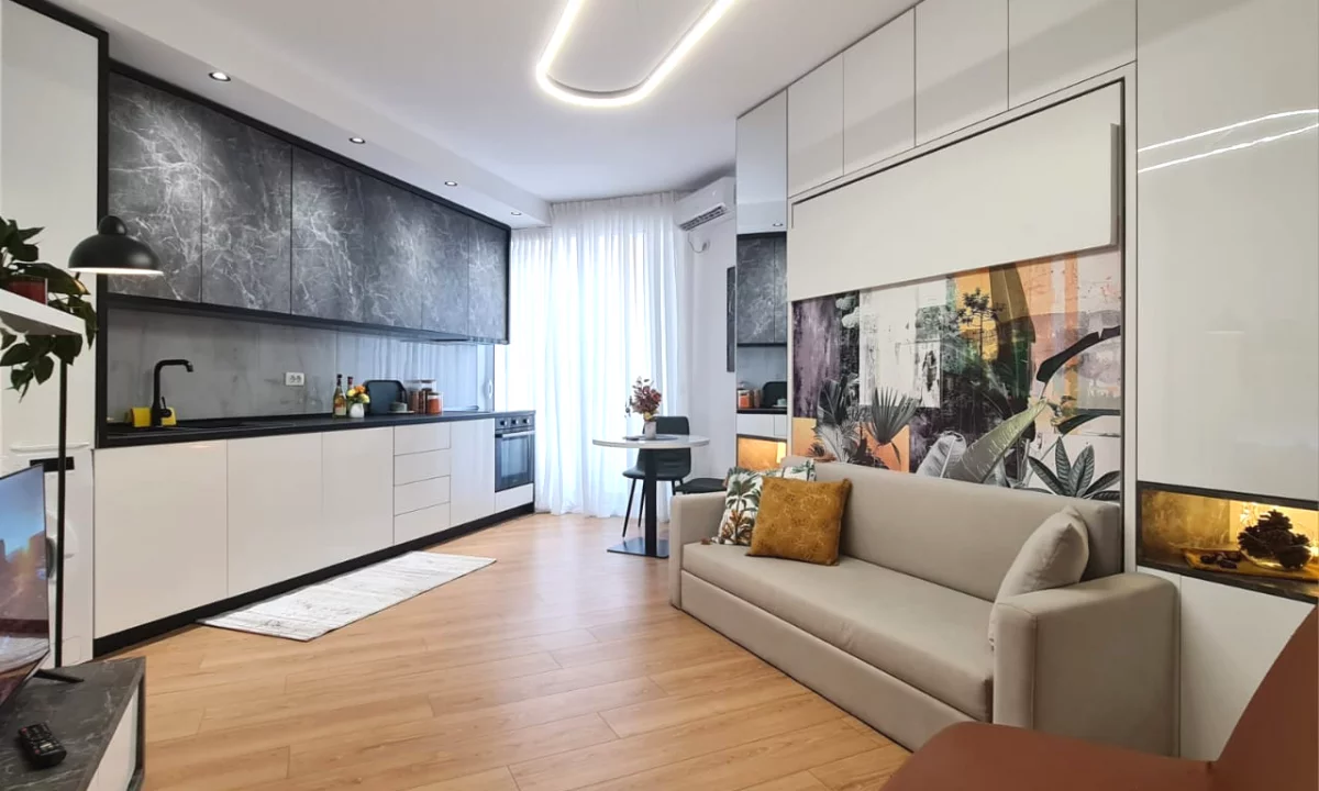 Apartment for sale in Tirana Garsoniere, Furnished