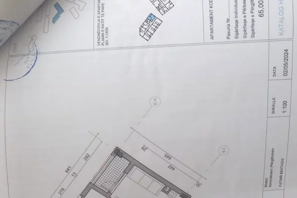 Apartment for sale in Tirana 1+1, Emty