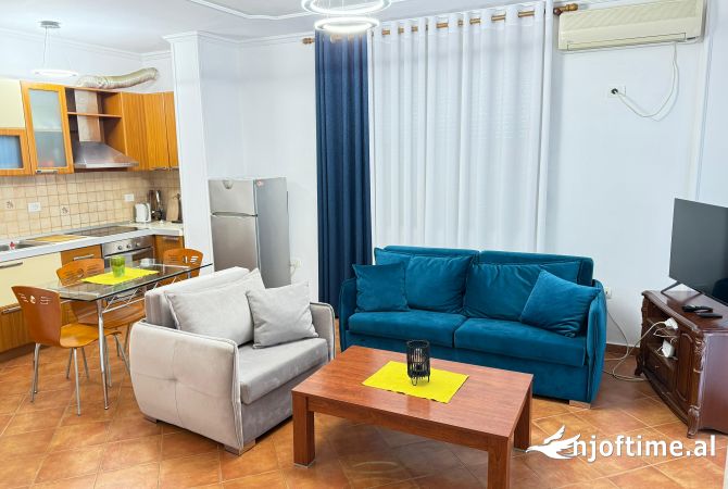 Shtepi me qera Apartament ne Tirane, 1+1, Mobilimi E mobiluar, Pagesa 600  Euro.