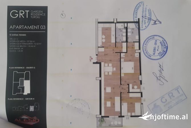 Shtepi ne shitje 2+1 ne Tirane - 156,000 Euro