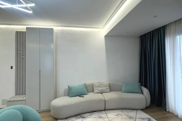 Shtepi ne shitje Apartament ne Tirane, 1+1, Mobilimi E mobiluar, Pagesa 160,000  Euro.