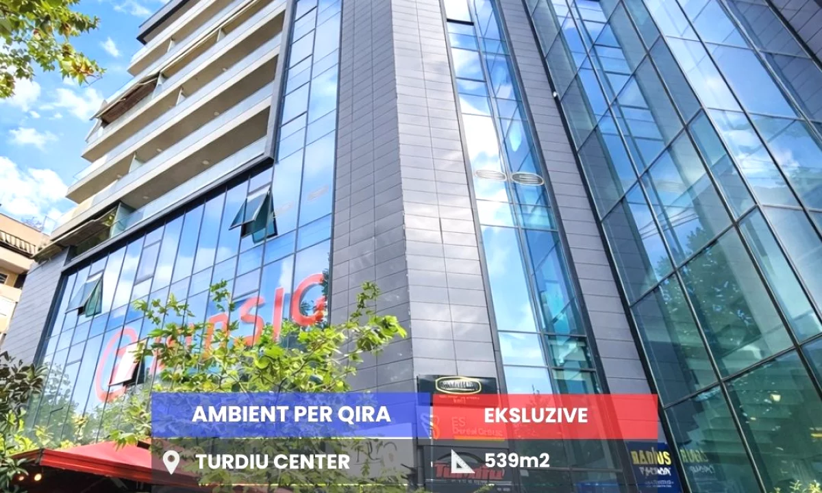 Ambient biznesi me qera 3+1 ne Tirane - 6,400 Euro