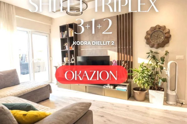 OKAZION🔥 Shitet Apartament 3+1+2 ,Kodra e Diellit 2