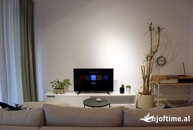 Shtepi me qera Apartament ne Tirane, 1+1, Mobilimi E mobiluar, Pagesa 650  Euro.