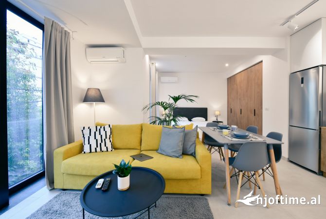 Shtepi me qera Apartament ne Tirane, Garsoniere, Mobilimi E mobiluar, Pagesa 60,000  Leke.