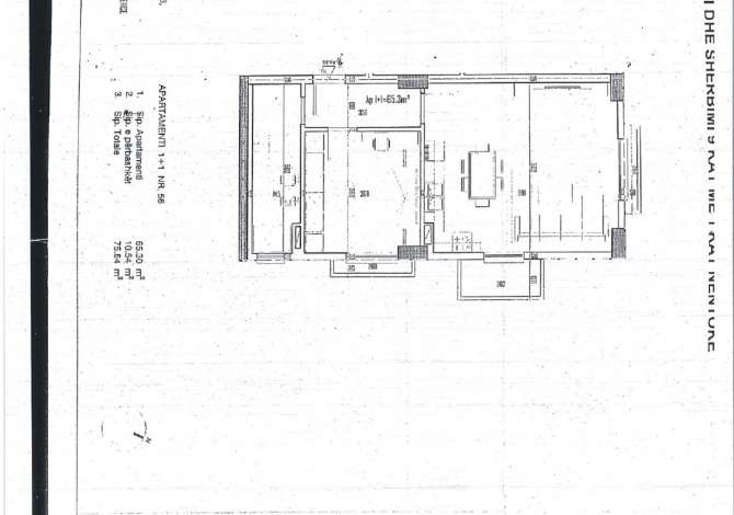 Shtepi ne shitje 1+1 ne Tirane - 54,600 Euro