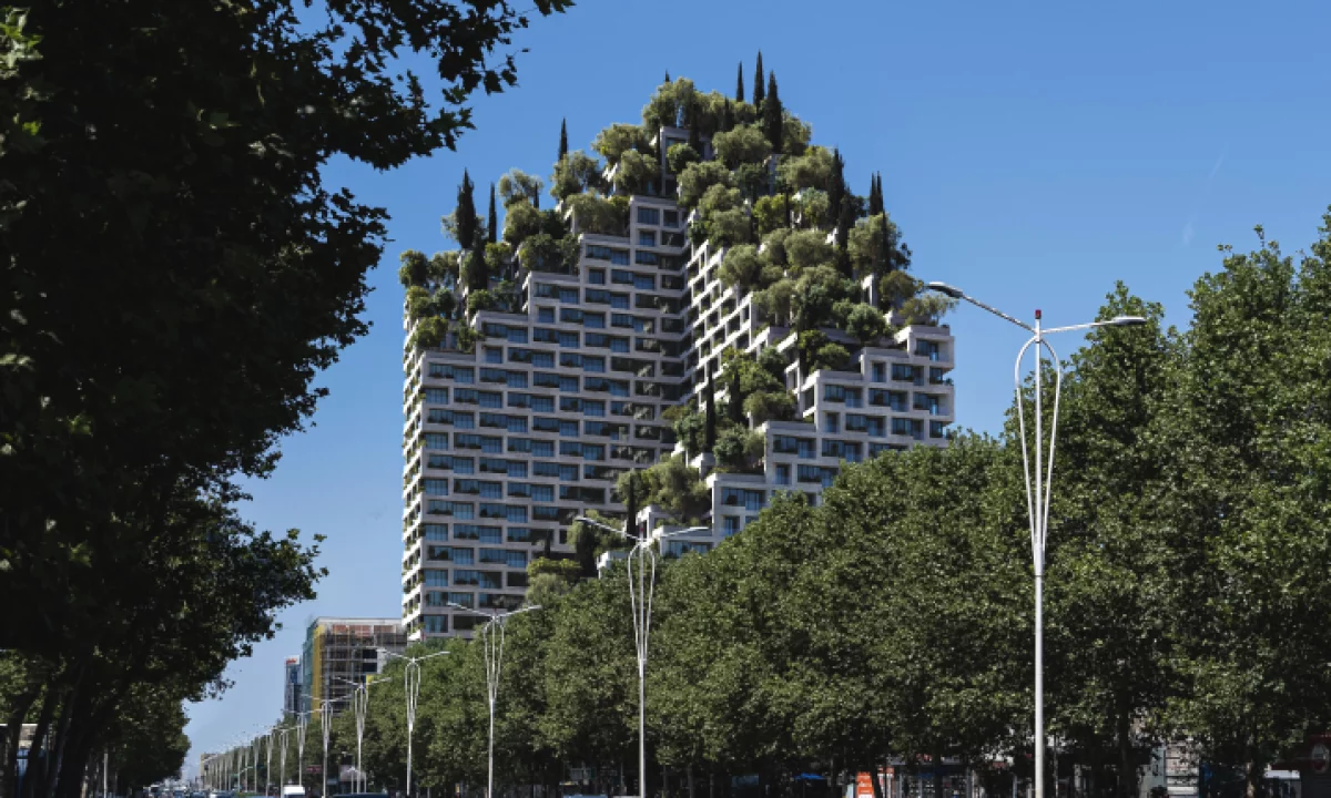 Apartment for sale in Tirana 1+1, Emty