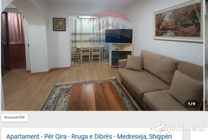 Shtepi me qera 1+1 ne Tirane - 450 Euro