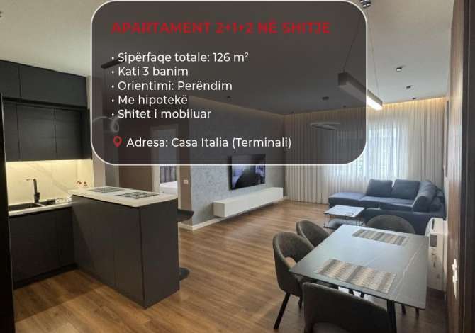 Shtepi ne shitje 2+1 ne Tirane - 152,000 Euro