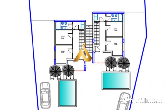 Luxury villas for sale in Himara 3+1, In Part