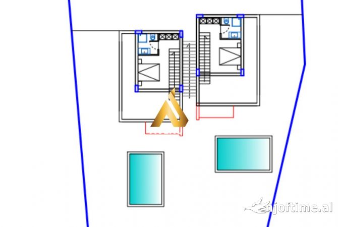 Luxury villas for sale in Himara 3+1, In Part