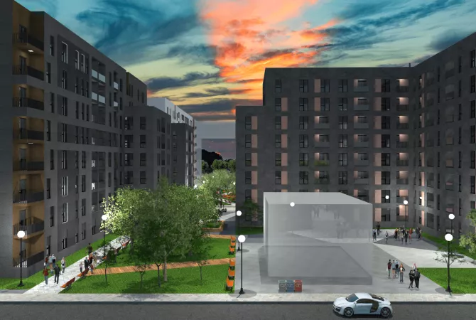 Shtepi ne shitje Apartament ne Tirane, 1+1, Mobilimi Bosh, pa mobiluar, Pagesa 91,700  Euro.